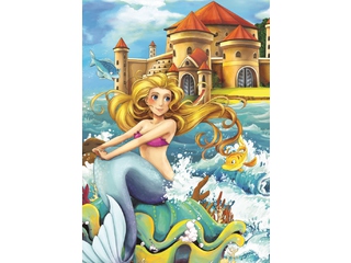 Фотообои DECOCODE Русалочка 2х2,8