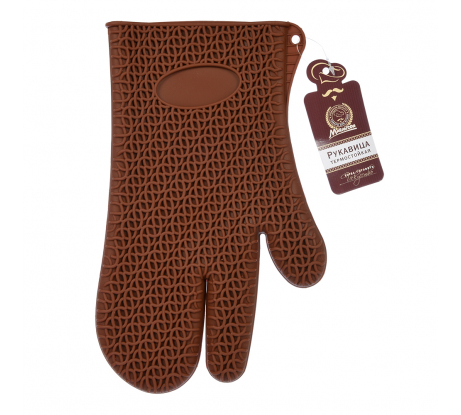 Рукавица термостойкая силиконовая для кухни 27,5*17 см, цвет в ассортименте MARMITON/16067