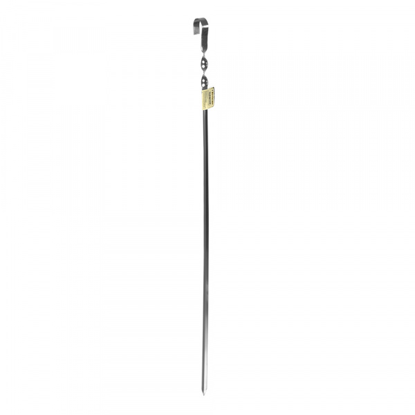 Шампур угловой 570х10х1 мм из НЕРЖАВЕЮЩЕЙ СТАЛИ/61023