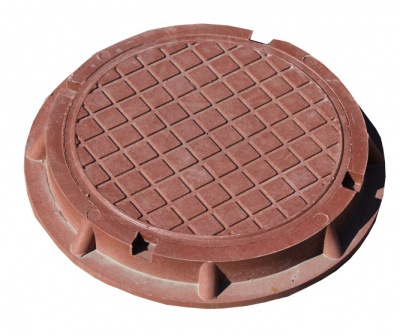 Люк садовый А8 (8 кН) чер/зел, AV Engineering (AVEA8C)