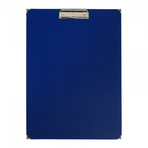 Планшет с зажимом А3, 420 х 300 мм, с метал. уголками, цвет синий /2683257
