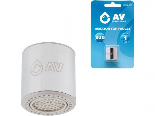 Аэратор для смесителя вн., AV Engineering (SUS. Переключение - Easy-switch) (AVSSS-119)