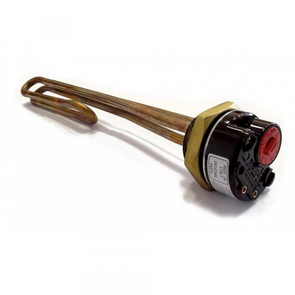 ТЭН 3,0 кВт с терморегулятором 1 1/4