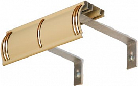 Карниз АМЕ 022 двойной 3,0м КМ цвет крем 300 022-2