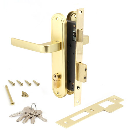 Замок врезной 1226/60-G (межосевое 70мм) 106010