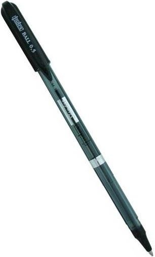 Ручка шариковая INDEX SLENDER 0,5мм черная  IBP301/BK