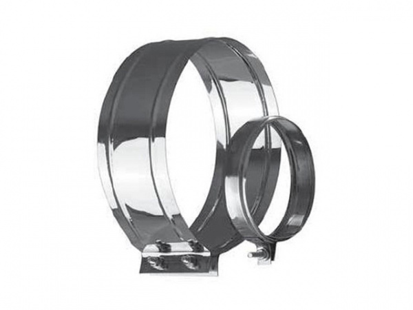 Хомут для дымохода  д200 нержавеющий