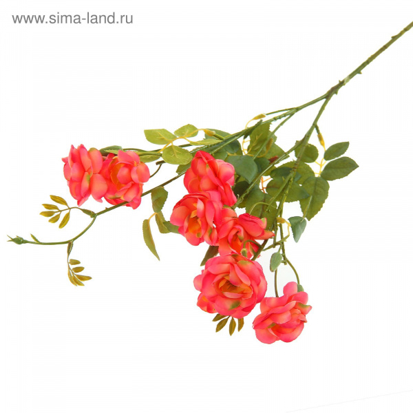 Цветы искусственные "Куст азалии" 71см персиковый 1162557