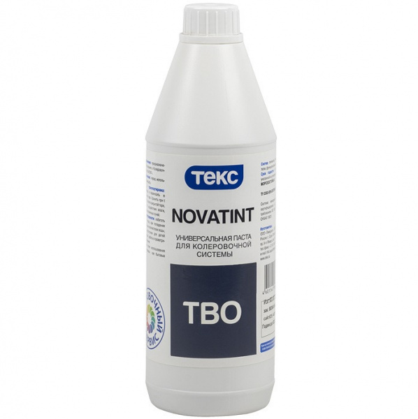 Паста колеровочная универсальная Novatint TBO 1л