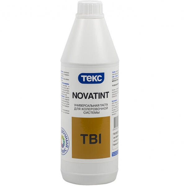 Паста колеровочная универсальная Novatint TBI 1л