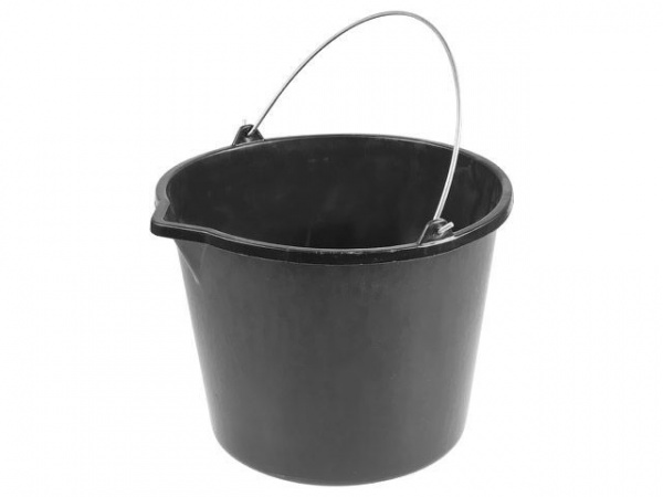 Ведро строительное 12 л пластмассовое круглое STARTUL MASTER (ST0803-12) (с носиком)