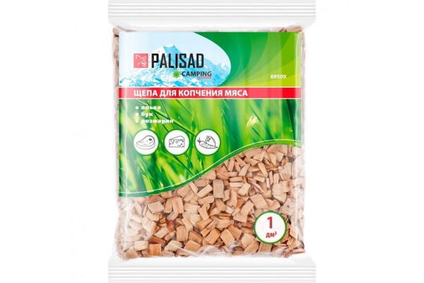 Щепа для копчения мяса (ольха+бук+розмарин)/69509