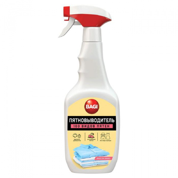 БАГИ Пятновыводитель спрей 400мл.*1/12(8436) 8436