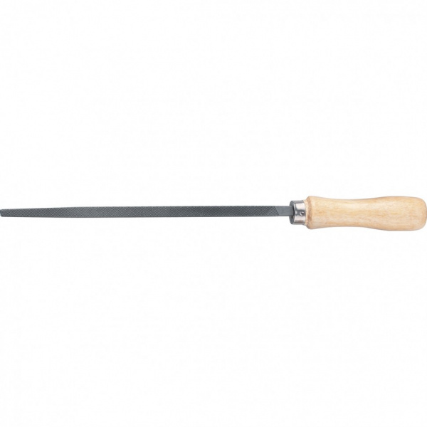 Напильник квадратный, 200 мм, деревянная ручка Сибртех/15926