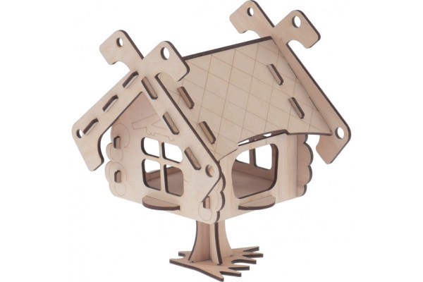 Кормушка для птиц, Избушка, большая /64000