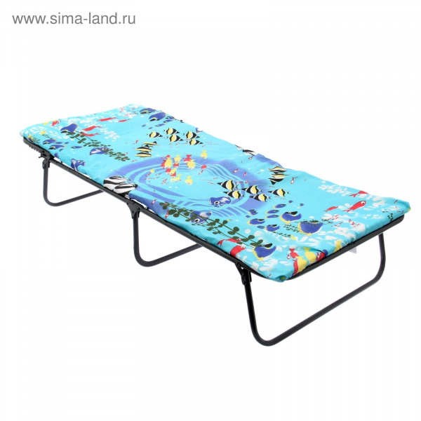 Кровать раскладная детская и матрас 145х65х26 см, до 60 кг/2339447