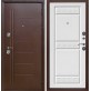 Дверь металлическая ТРОЯ 10см медный антик белый ясень (860х2050R)/Ferroni/050