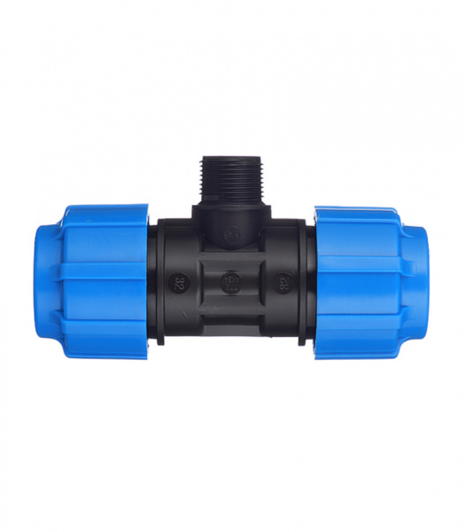 Тройник КП 32х3/4" НР