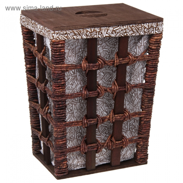 Корзина для белья плетеная "Тропикана" 1166753