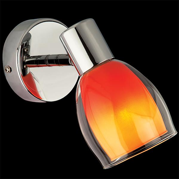 Светильник Оптима 2688/1 хром/оранжевый