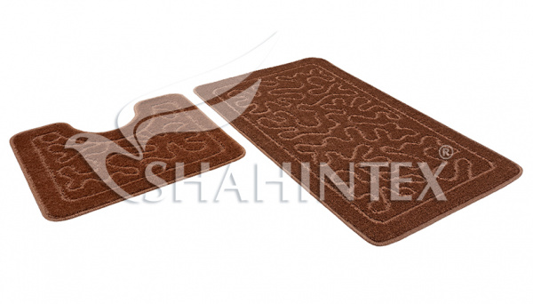 НАБОР КОВРИКОВ Д/В SHAHINTEX РР 50*80+50*50 003 КОФЕ 76/814473