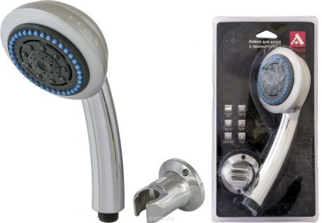 Лейка ARGO ЛМ-56 душевая SHTORM 3-х позиционная пластик хром 1/2