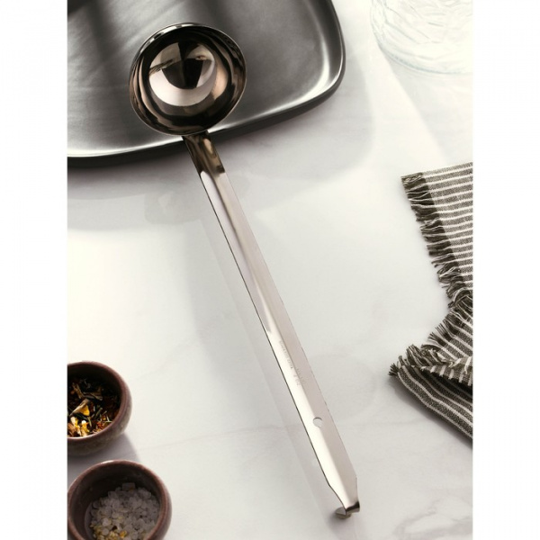 Половник из нержавеющей стали Everyday, 120 мл, 35×8 см, цвет серебряный /7649018