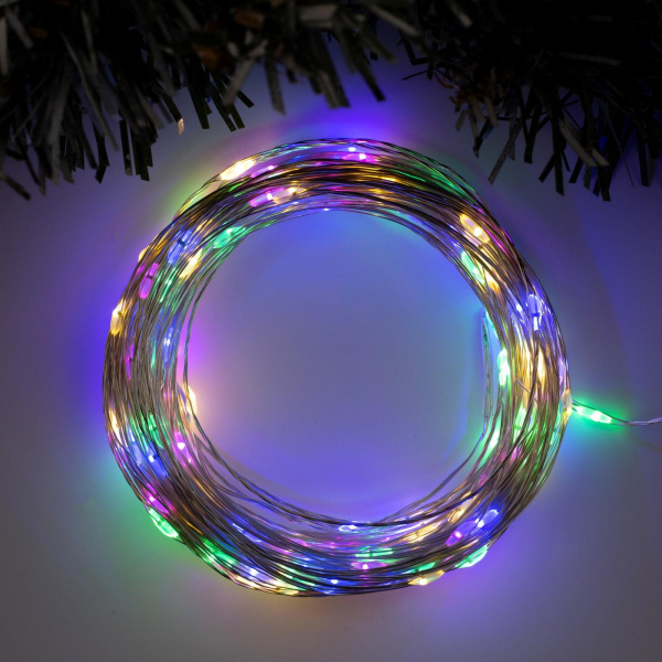 Гирлянда «Нить» 20 м, МУЛЬТИ /5198368
