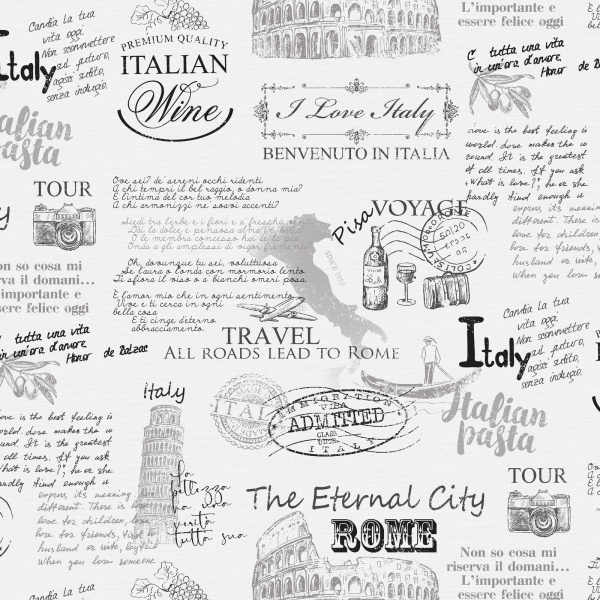 Обои Startdeco Рим Вояж мотив 98691 СН/ПР