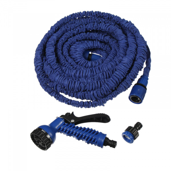 Шланг полив. XXX латекс.L = 7,5 (12 мм (1/2"), 19 мм (3/4") + распылитель 7 режимов 1008783