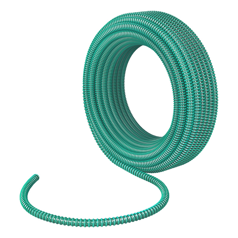 Шланг спиральный, армированный, напорно-всасывающий, D 19 мм, 10 атм, 30 м Сибртех/67330