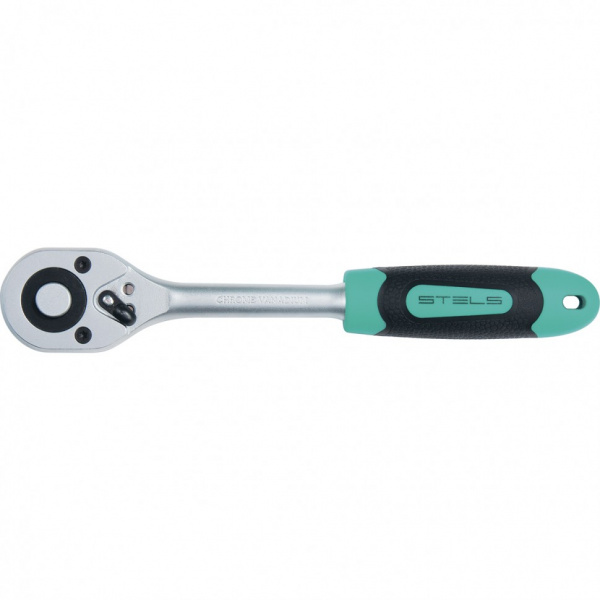 Ключ-трещотка 1/2, 72 зуба, с быстрым сбросом/14030