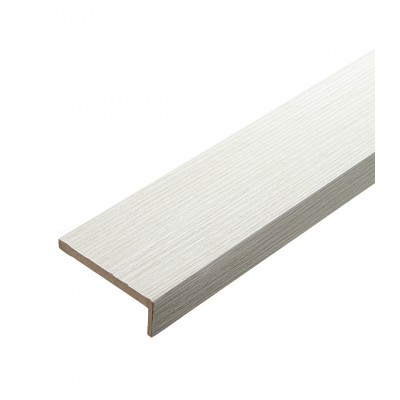 Наличник ПВХ белый бьянко 5,5*70 телескоп.