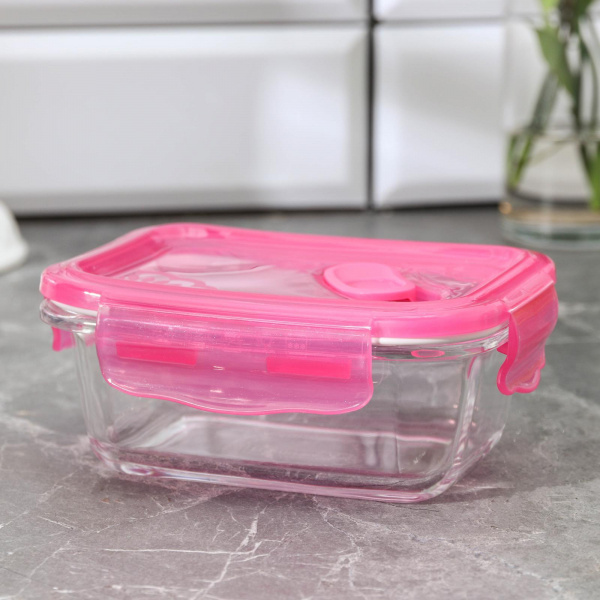 Контейнер прямоугольный 385мл. PURE BOX 4779468