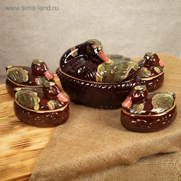 Набор супников "Утка с утятами" 1+4/246878