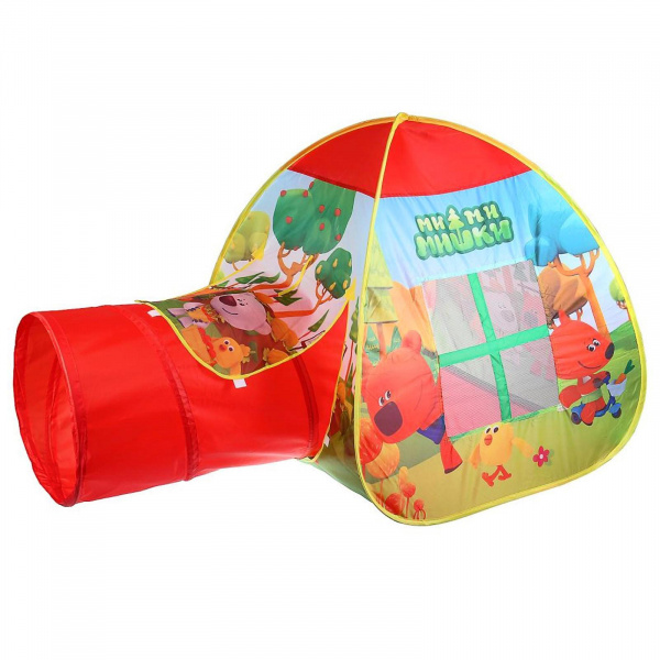 Палатка игровая «Ми-Ми-Мишки» с тоннелем, в сумке/4314915
