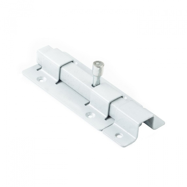 Засов Киров Секрет ЗД-06 белый квадратный /7546474