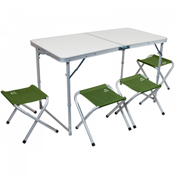 Набор мебели складной JUNGLE CAMP Event 120 Green, кемпинговый 6483999