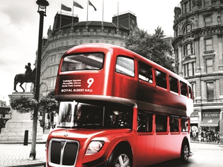 Фотообои DECOCODE Лондонский автобус (3х2,8)