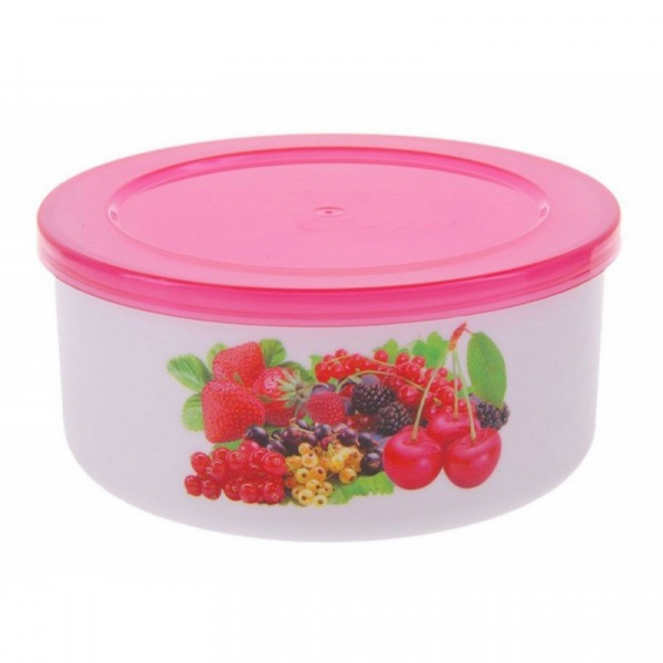 Емкость для СВЧ 0,5л СМАК "Ягоды" М2012