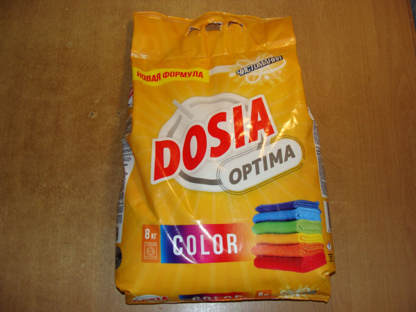 Стиральный порошок Дося ОПТИМА 8 кг. КОЛОР