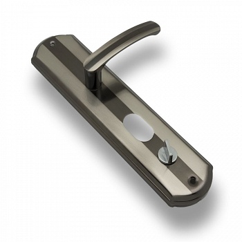 Ручка на планке НОРА-М правая для китайских дверей 669д