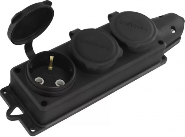 Колодка 3-х местная с з/к