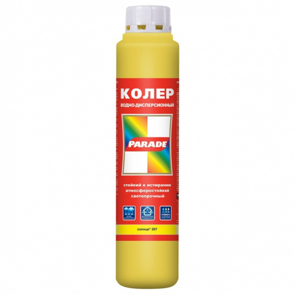 Колер  №207 Солнце 0,75л PARADE