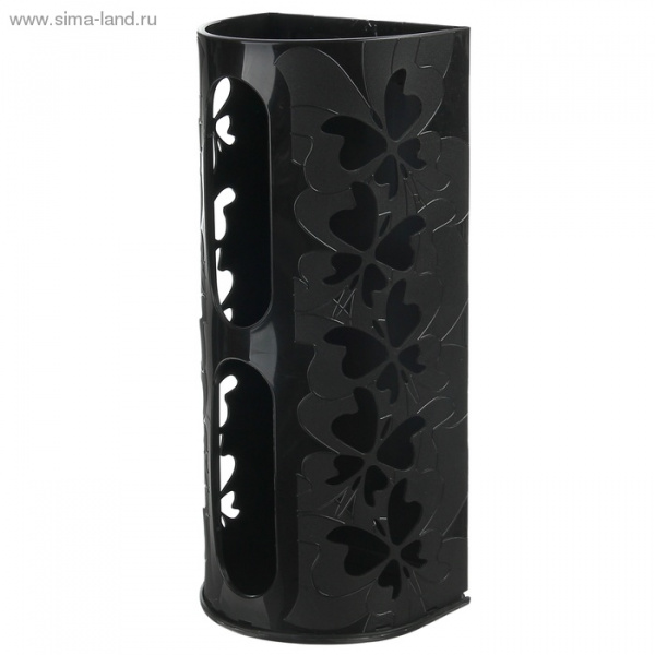 Корзина для пакетов цвет черный