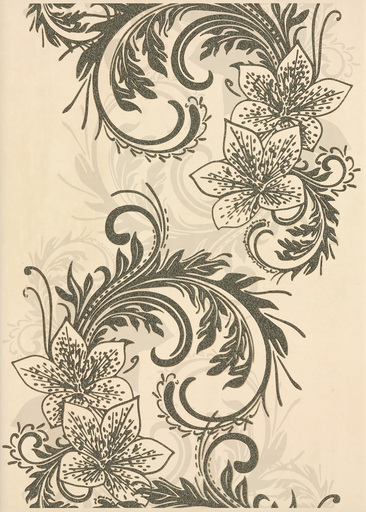 Декор Богема Ампир св. беж 25х35