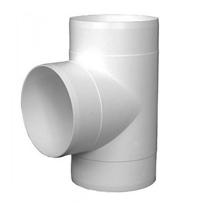 Тройник Т-образный для круглых воздуховодов D100 10ТП