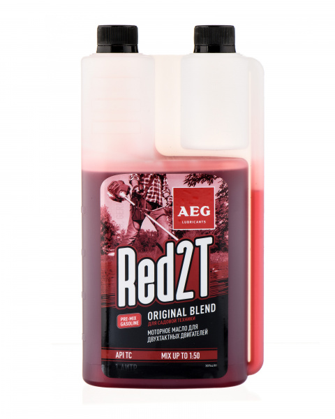 Масло двухтактное минеральное Universal (1 л; API TC; дозаторная канистра) AEG Lubricants 30744