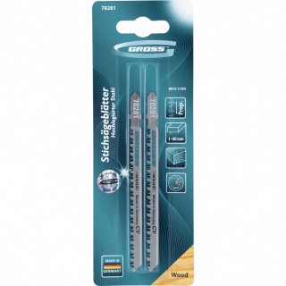 Полотна для электролобзика  по дереву, 2 шт. ( 3180 )// Gross/78281