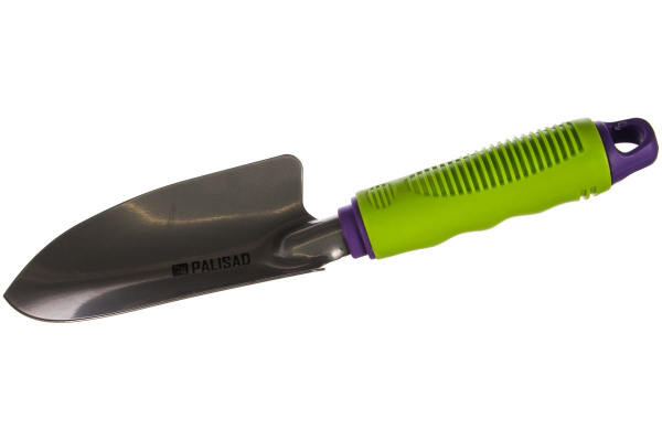 Совок посадочный широкий, обрезиненная  рукоятка/63001